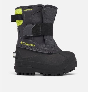 Black Kids' Columbia Bugaboot Celsius Strap Boots | 8590-ODRTV