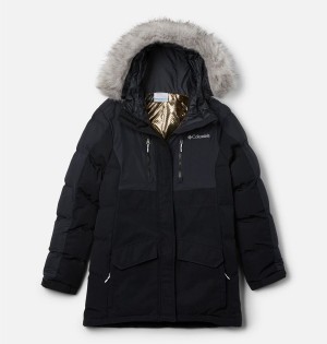 Black Kids' Columbia Marquam Peak Fusion II Parka Jacket | 3270-TYGXC