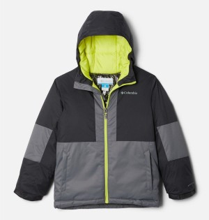 Black Kids' Columbia Oso Mountain Insulated Jacket | 7950-QECNF