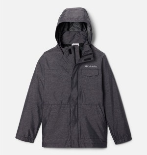 Black Kids' Columbia Static Ridge Field Jacket | 2638-JXPZT