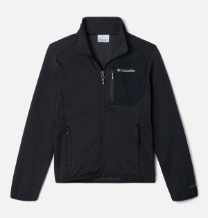 Black Kids' Columbia Triple Canyon Full Zip Jacket | 5764-KMRTO