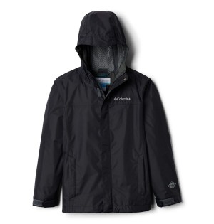 Black Kids' Columbia Watertight II Jacket | 1596-IPDGF