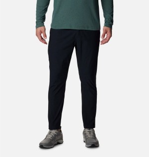 Black Men's Columbia Black Mesa Tapered Pants | 9136-MJRVE