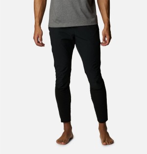 Black Men's Columbia Bliss Ascent Hybrid Pants | 6894-ZLNGQ