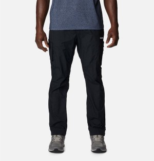 Black Men's Columbia Deschutes Valley Pants | 6751-HJXMA