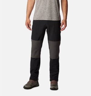 Black Men's Columbia Landroamer Utility Pants | 3652-NHLWC