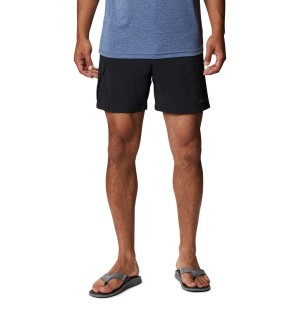 Black Men's Columbia PFG Bahama Shorts | 3465-MJWDC