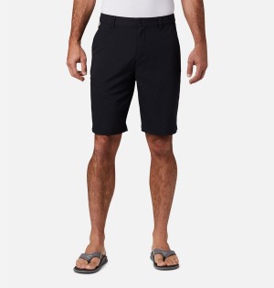 Black Men's Columbia PFG Tamiami Shorts | 2469-JXUCA