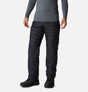 Black Men's Columbia Powder Lite Insulated Pants | 7069-IUEGN