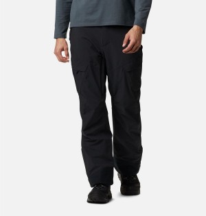 Black Men's Columbia Powder Stash Ski Pants | 4201-ANBZX