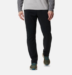 Black Men's Columbia Rapid Expedition Fleece Pants | 4968-KTRUH