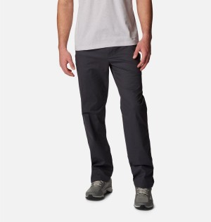 Black Men's Columbia Rapid Rivers Pants | 6892-RCSJX