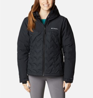 Black Women's Columbia Grand Trek II Puffer Jacket | 9842-FZTUS