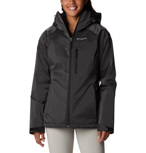 Black Women's Columbia Oak Ridge Interchange 3 In 1 Jackets | 9823-RGTOH