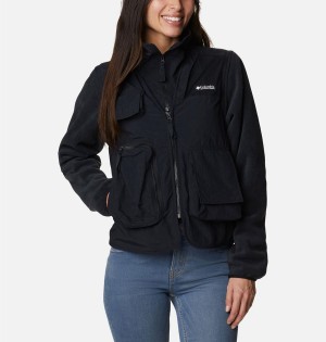 Black Women's Columbia Skeena River 3 In 1 Jackets | 6093-RQDGM