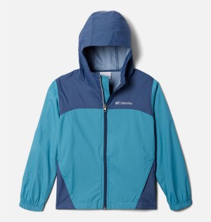 Blue Kids' Columbia Glennaker Jacket | 3218-TSBLK