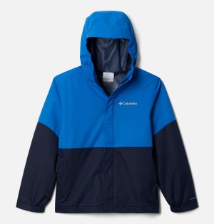 Blue Kids' Columbia Hikebound Jacket | 8734-EHLVM