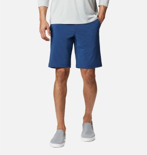 Blue Men's Columbia PFG Slack Tide Shorts | 0314-XCOPZ