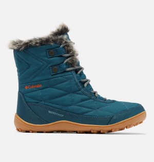 Blue Women's Columbia Minx Shorty III Boots | 3187-ZIAER