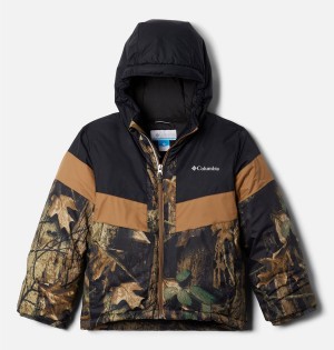 Brown Kids' Columbia Lightning Lift II Jacket | 6928-BPEOA