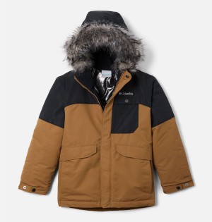 Brown Kids' Columbia Nordic Strider Jacket | 3810-YMGLT