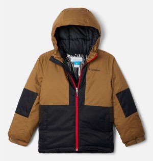 Brown Kids' Columbia Oso Mountain Insulated Jacket | 3865-QTNSD