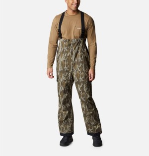 Brown Men's Columbia PHG Widgeon III Bib Pants | 3287-NUEFJ