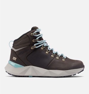 Brown Women's Columbia Facet Sierra OutDry Boot Hiking Shoes | 4821-JWYXL