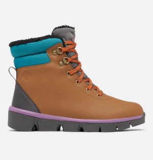 Brown Women's Columbia Keetley Boots | 0618-DILQV