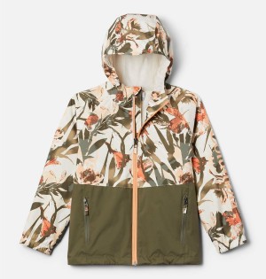 Green Kids' Columbia Dalby Springs Jacket | 4937-CINAU