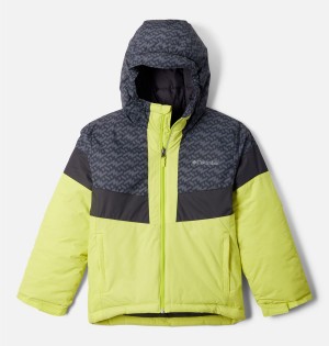 Green Kids' Columbia Lightning Lift II Jacket | 2570-KAGML