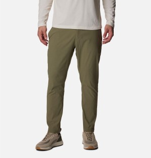 Green Men's Columbia Black Mesa Tapered Pants | 9048-KZIAY