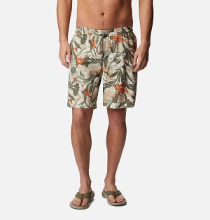 Green Men's Columbia Summerdry Shorts | 3954-ADSPT