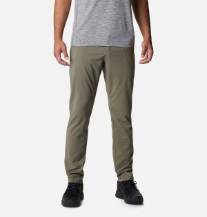 Green Men's Columbia Tech Trail II Pants | 5927-KCRTW