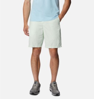 Green Men's Columbia Washed Out Shorts | 7826-OBKNS