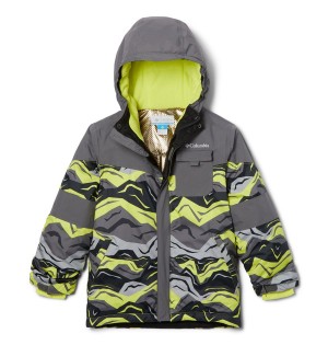 Grey Kids' Columbia Mighty Mogul II Insulated Jacket | 5718-AXDGQ