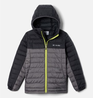 Grey Kids' Columbia Silver Falls Hooded Jacket | 1470-BPGSU