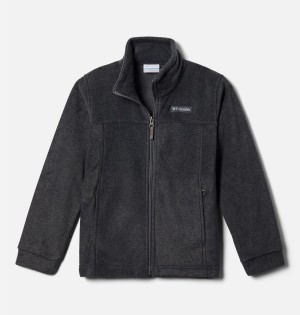 Grey Kids' Columbia Steens Mountain II Fleece Jacket | 9186-WCHIU