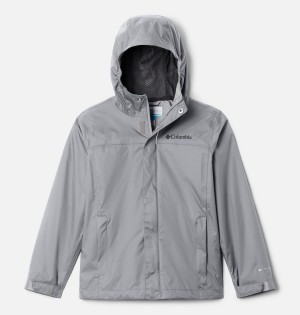 Grey Kids' Columbia Watertight II Jacket | 3421-DASYQ