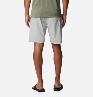 Grey Men's Columbia Blood 'N Guts Stretch Shorts | 9345-MYXHU