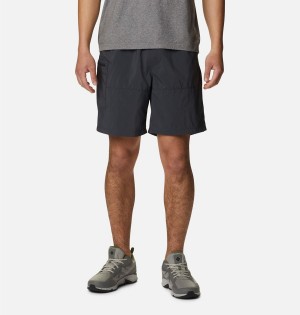 Grey Men's Columbia Coral Ridge Pull-On Shorts | 5309-BQLZK