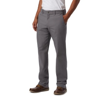 Grey Men's Columbia Flex ROC Pants | 7314-CJMEO