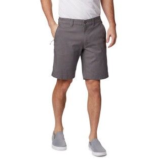 Grey Men's Columbia Flex ROC Shorts | 1570-AVUIO