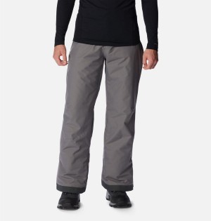 Grey Men's Columbia Gulfport Insulated Ski Pants | 9476-BTXLG