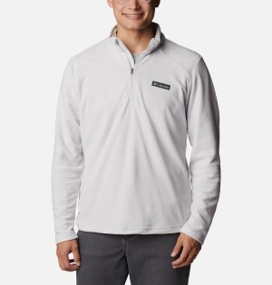 Grey Men's Columbia Lake Aloha Half Zip Fleece Pullover | 2643-IVRUL