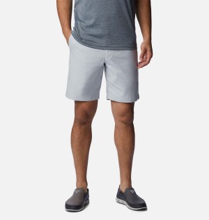 Grey Men's Columbia PFG Bonefish Shorts | 6089-IDQWL