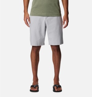 Grey Men's Columbia PFG Grander Marlin II Offshore Shorts | 4153-YHEFQ