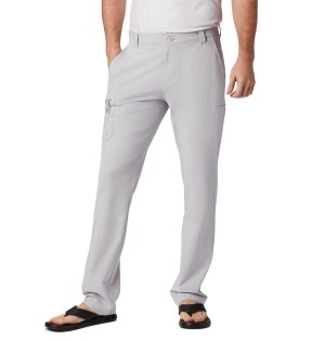 Grey Men's Columbia PFG Terminal Tackle Pants | 5179-HUPBW