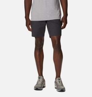 Grey Men's Columbia Rugged Ridge II Outdoor Shorts | 0698-NJUPV