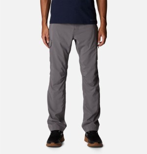 Grey Men's Columbia Silver Ridge Utility Pants | 9214-WKPIY